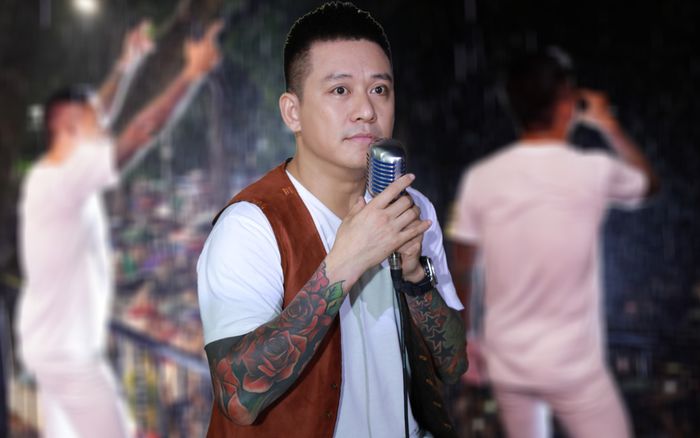 Dân mạng 'choáng' với hình ảnh trái ngược hoàn toàn của Tuấn Hưng trước và sau khi 'đội mưa' hát hò