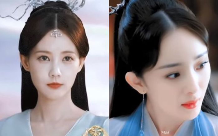 Tạo hình nữ phụ trong Thương Lan Quyết bị so sánh với Dương Mịch, khán giả bất ngờ kêu không có cửa