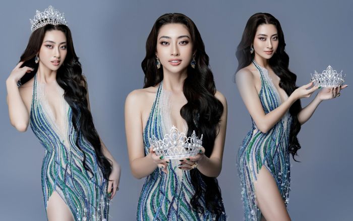 Váy dạ hội 'gây sốt' của Lương Thùy Linh cho thời khắc final walk: Tinh xảo và ý nghĩa