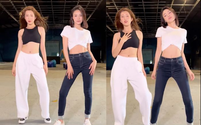 Lan Ngọc 'đọ dáng' Thúy Ngân trong clip nhảy múa uốn lượn, vòng 2 'siêu phẩm' hút trọn mọi ánh nhìn