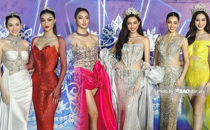 Dàn hoa hậu đọ body nức nở trên thảm đỏ Miss World Vietnam 2022: Cao chưa chắc đã đẹp nhất
