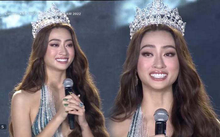 Lương Thùy Linh bật khóc nức nở nhìn lại nhiệm kỳ với màn final walk ấn tượng nhưng bị nói dài dòng