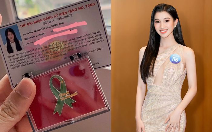 Á hậu 2 Phương Nhi đăng ký hiến tạng từ năm 19 tuổi