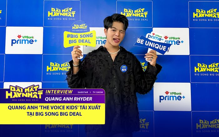 Quang Anh 'The Voice Kids' tái xuất tại Big Song Big Deal: Sau 9 năm giọng hát có nhiều thay đổi?