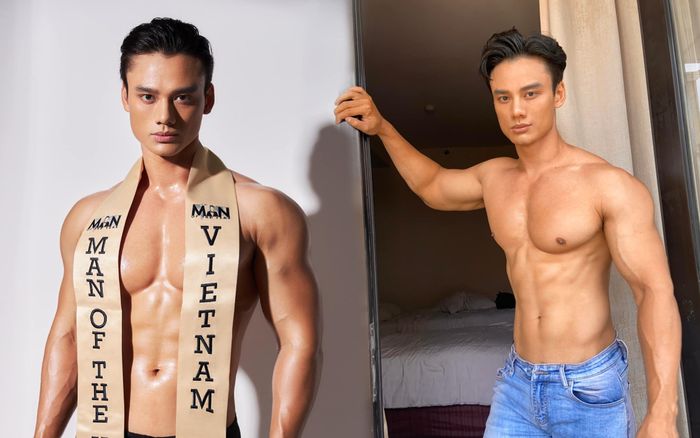 Vừa tới Bali, Minh Khắc vén áo khoe body cuồn cuộn: Fan mong làm nên chuyện tại cuộc thi nam vương