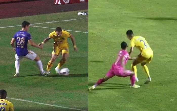 Nghịch lý ở V.League: Trọng tài yếu kém nhưng chỉ có Hà Nội FC hay gặp may