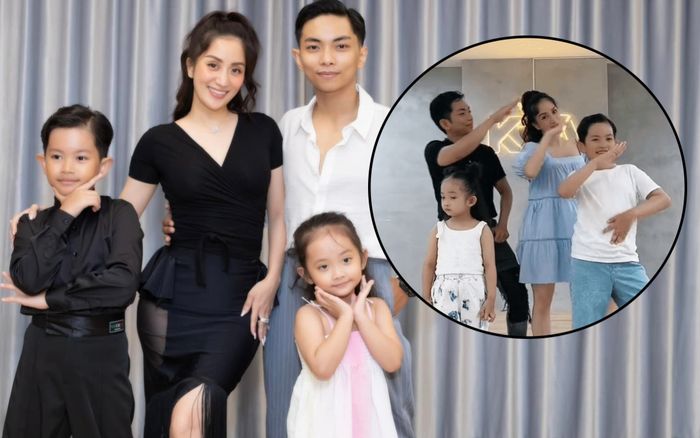 Gia đình Khánh Thi - Phan Hiển bắt trend nhảy nhót, thái cực khác nhau của Kubi và Anna gây bất ngờ