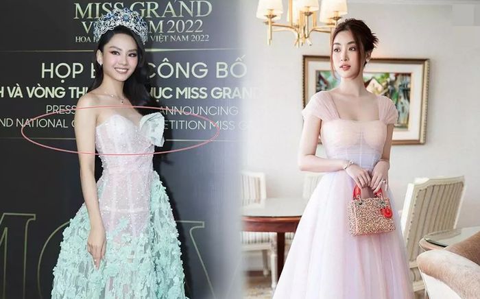 Tân Hoa hậu Mai Phương 'gặp nạn' nội y giống Đỗ Mỹ Linh: Lại bị ánh đèn flash 'hại'