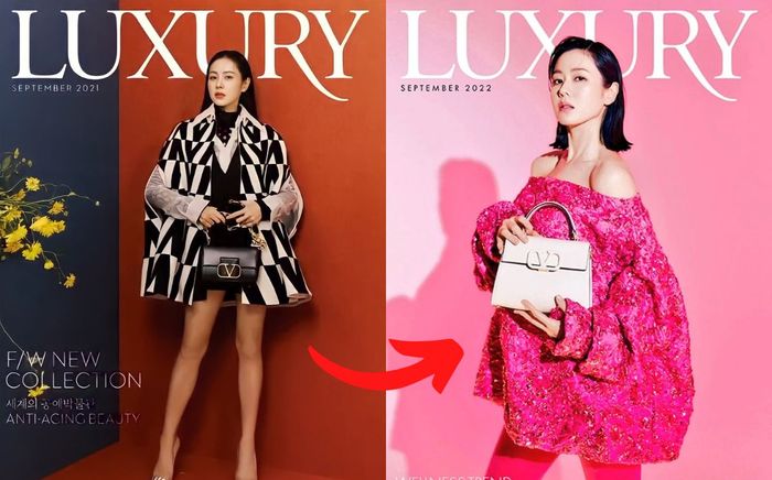 Son Ye Jin khí chất ngời ngời, khéo léo dùng phụ kiện che bụng bầu