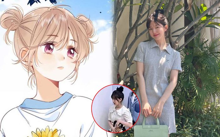 Triệu Lộ Tư được khen có ngoại hình giống hệt nữ chính Vụng Trộm Không Thể Giấu bản truyện tranh