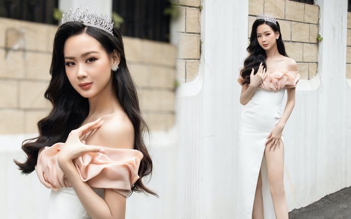 Á hậu Bảo Ngọc muốn cao 2m, phản ứng của netizen kiểu: 1m85 vậy chưa đủ hả chị?