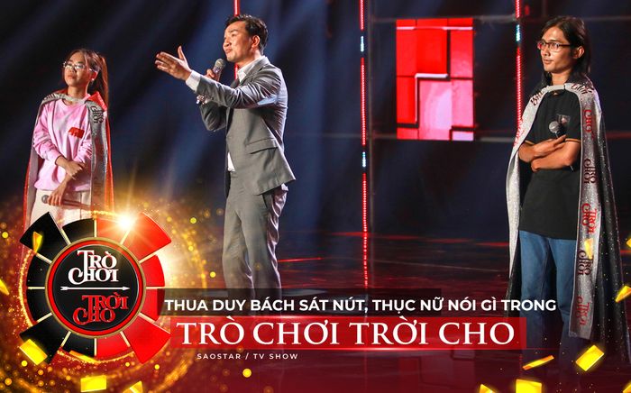 Gameshow Trò chơi trời cho: Thua Duy Bách sát nút, 'siêu trí tuệ' Thục Nữ nói gì?