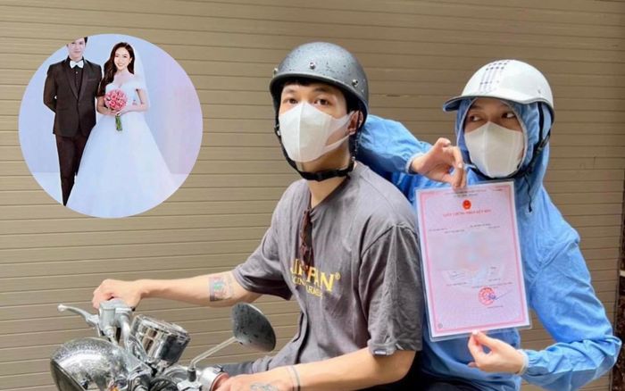 Anh Tú công khai giấy đăng kí kết hôn với Diệu Nhi, dàn sao Việt ồ ạt gửi lời chúc mừng