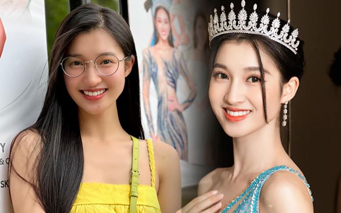 Á hậu có 'làn da đẹp nhất' khoe mặt siêu mộc, netizen không tìm được sự khác biệt