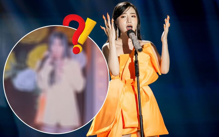 Orange gặp 'sự cố' khi mải mê nhắc đến 'người yêu cũ' trên sân khấu