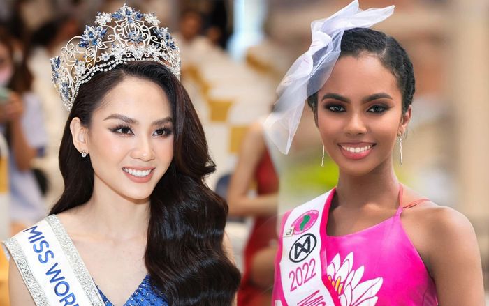 Xuất hiện đối thủ xinh đẹp, tài cán không phải dạng vừa của Hoa hậu Mai Phương tại Miss World 2022