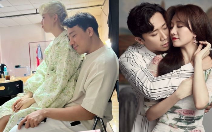 Lộ ảnh Hari Won ngồi lên đùi Trấn Thành làm nũng hậu nghi vấn rạn nứt, Sam nhìn mà 'rớt nước mắt'