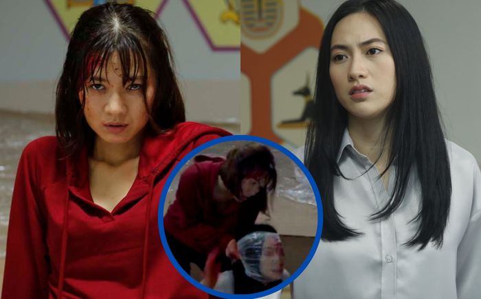 Lộ cảnh Oanh Kiều bóp cổ Phương Anh Đào trong phim mới