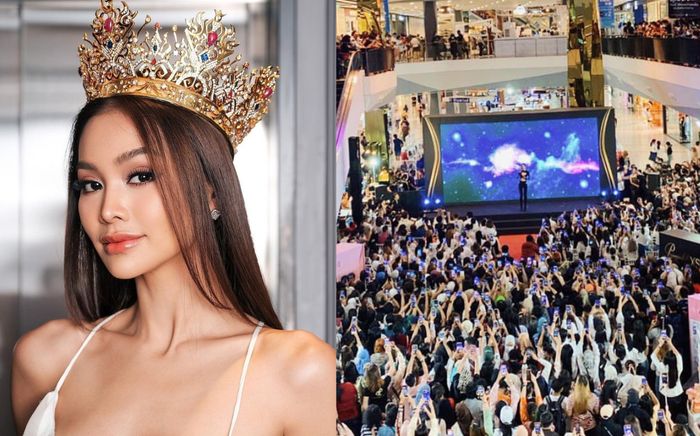 Choáng trước độ nổi tiếng của Miss Grand Thailand 2022 Engfa Waraha