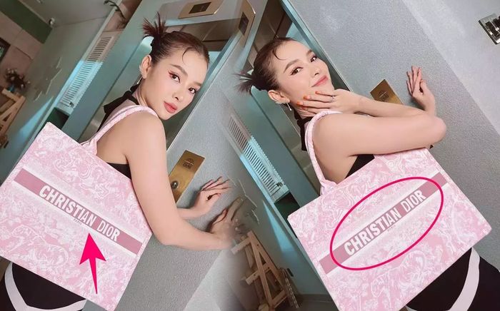 Phương Trinh Jolie bị nghi mang túi hàng fake 'đi khắp thế gian'