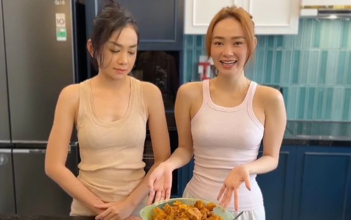 Minh Hằng nấu bún bò theo công thức trợ lý Ngọc Trinh, thành quả thế nào?