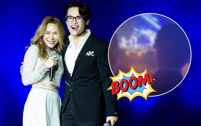 Có 1 Hà Anh Tuấn 'si tình' như thế này: Âm thầm đứng từ xa theo dõi tiết mục biểu diễn của Mỹ Tâm!
