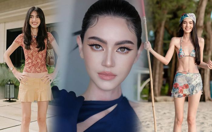 'Nàng thơ' của Sơn Tùng ngày càng gầy gò, diện biniki lộ trọn thân 'mỏng dính'