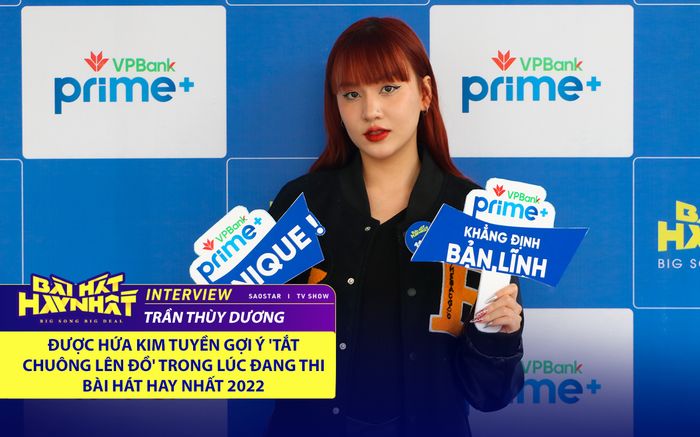 Thí sinh 19 tuổi được Hứa Kim Tuyền gợi ý 'tắt chuông lên đồ' trong lúc đang thi Bài hát hay nhất 2022