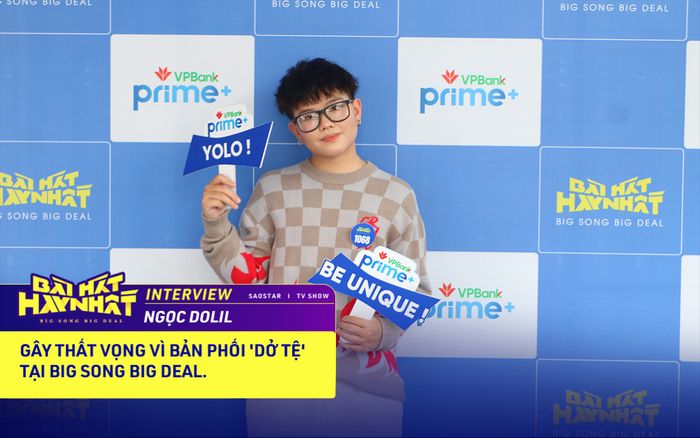 Ngọc Dolil làm Hứa Kim Tuyền thất vọng vì bản phối 'dở tệ' tại Big Song Big Deal