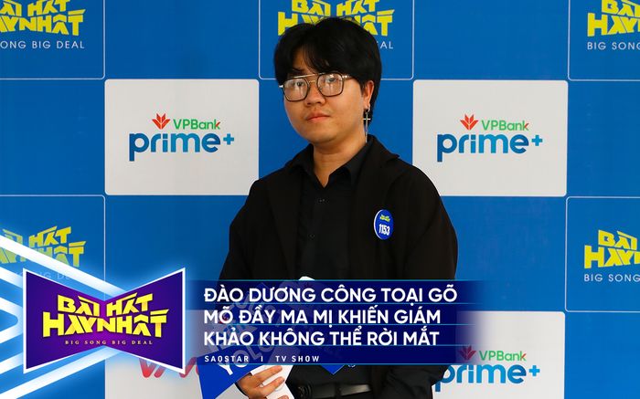 Bài hát hay nhất: Đào Dương Công Toại 'gõ mõ' ma mị khiến giám khảo không thể rời mắt