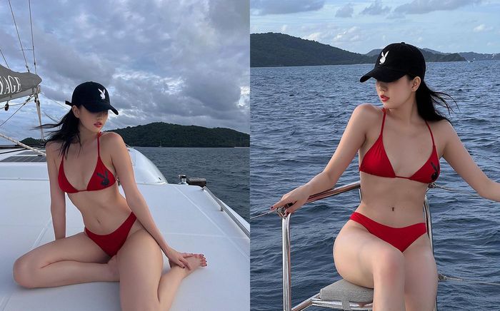 Ngọc Trinh lại tung ảnh bikini bốc lửa, cô dâu Diệu Nhi tấm tắc khen điều này