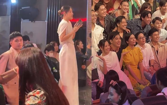 Bắt gặp Puka và Gin Tuấn Kiệt kè kè bên nhau đi dâng lễ Giỗ Tổ ngành sân khấu