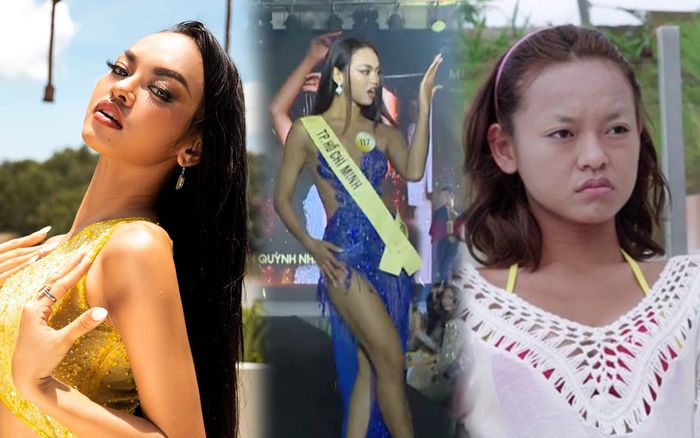 Mai Ngô 'quậy banh' với màn vẽ chân mày trên sân khấu Miss Grand Vietnam