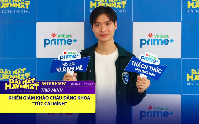 Châu Đăng Khoa 'tức cái mình' sau khi nghe xong bài hát của Trid Minh