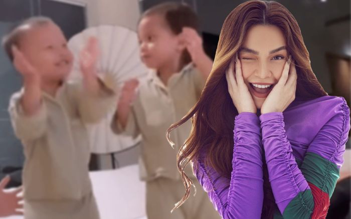 Hà Hồ mở văn nghệ mừng Trung thu tại gia cho Lisa - Leon: Nhảy múa đầy đáng yêu khiến ai cũng rụng rời!