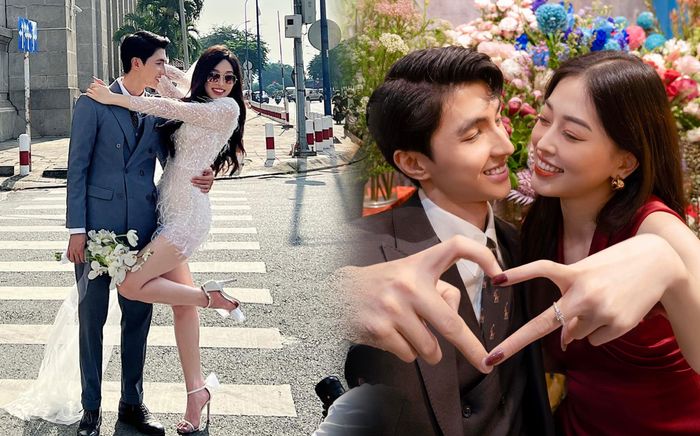 Lộ hậu trường chụp ảnh cưới của Phương Nga - Bình An: Hôn lễ đã rất gần!