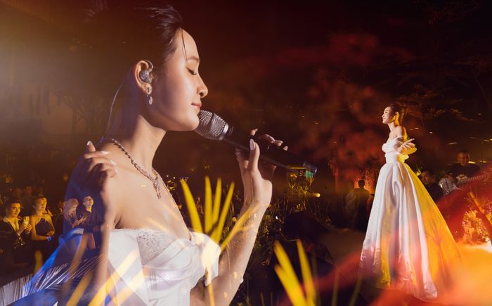 Hiền Hồ chính thức xuất hiện trên sân khấu, đi hát trở lại sau ồn ào