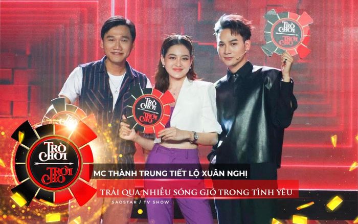 MC Thành Trung tiết lộ Xuân Nghị trải qua nhiều sóng gió trong tình yêu ngay trên sóng truyền hình