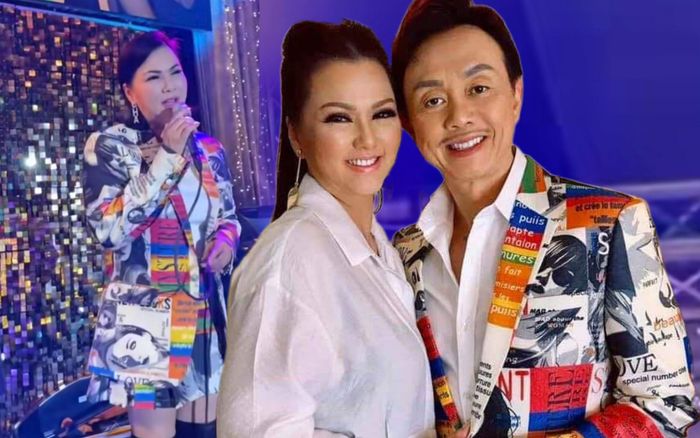 Ca sĩ Phương Loan bị phát hiện mặc lại áo cũ của NS Chí Tài khi chạy show