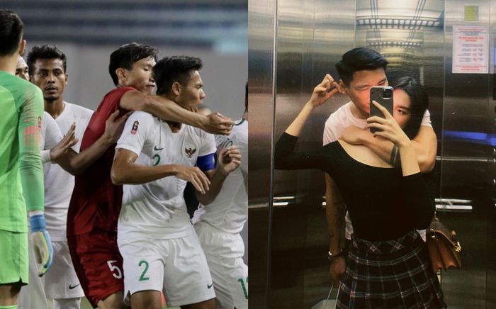 Đăng ảnh tình tứ bên bạn gái nhưng Đoàn Văn Hậu bị 'khịa' chuyện kẹp cổ trên sân bóng