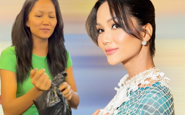 H'Hen Niê mua vàng đựng bằng túi nilon, mẹ tưởng đồ giả liền đem đi cho