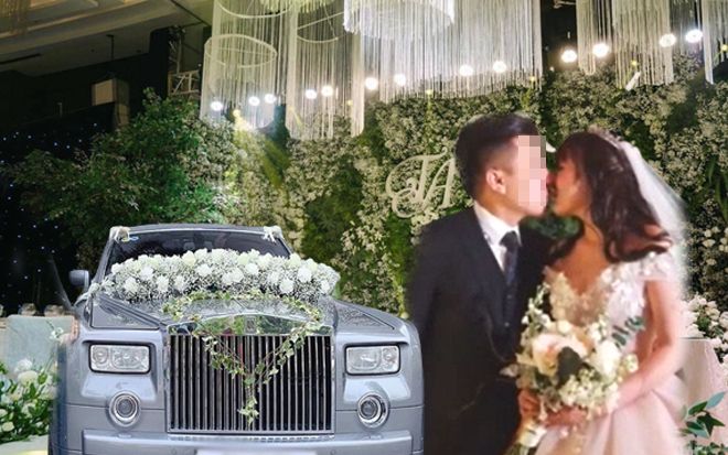 Cận cảnh đám cưới 'bạc tỷ' của hot girl 'siêu lừa đảo'