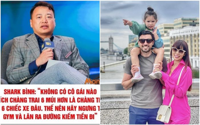 Siêu mẫu Hà Anh thẳng thắn phản pháo phát ngôn của Shark Bình về chuyện 'kiếm nhiều tiền để con gái theo'