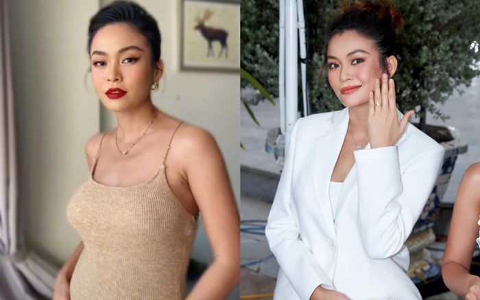 Hậu nghi vấn mang bầu, Mâu Thủy 'ra dẻ' khoe nhẫn cưới trước bàn dân thiên hạ