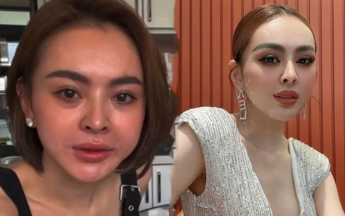 Netizens ngỡ ngàng trước làn da 'bánh mật' khi mất filter của Trang Nemo