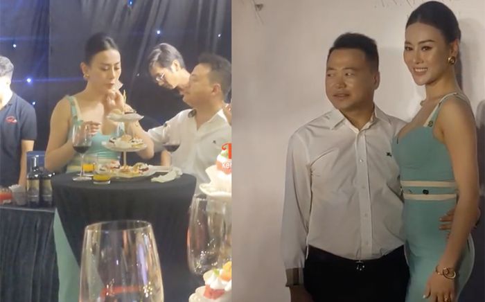 Lộ thêm hình ảnh thân mật, nắm tay nơi công cộng của Phương Oanh và shark Bình