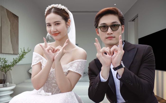 Đình Tú khoe cơ ngơi khủng mới 'tậu', còn treo cả ảnh cưới với Huyền Lizzie đầu giường?