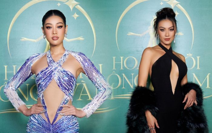 Kim Duyên không chụp ảnh chung với Khánh Vân dù 'đụng mặt' tại sự kiện