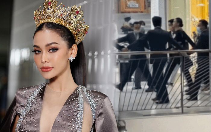 Hoa hậu Hoà bình Thái Lan 2022 bị chỉ trích vì thuê 'quá đông' vệ sĩ