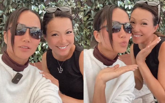 H'Hen Niê bất ngờ hội ngộ 'Hoa hậu giàu nhất Việt Nam' bên trời Tây